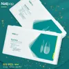 Kits NailPop 552pcs ultratin och spårfria falska naglar Set Press On Coffin Acrylic Full Cover False Nails Tips Medium Längd