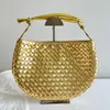 Luxo BottegassVenetas Sacos Jodie Tecido Clássico Mulheres Bolsas 5A Luxo Mulheres Embreagem Genuine Leathe Carteira Homens Famosos Hobo Purses6J8Zqq