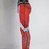 Byxor s2xl 3d tryckta byxor män mönster kompression tights punk stil tröjor mager leggings byxor man