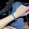 2023 Nouveau designer bijoux bracelet collier anneau émail utilisé style dégoulinant de colle vert imbriqué mâle femelle amoureux Bracelet