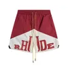 Designer shorts mens shorts sommar mode strand gym shorts högkvalitativ gata svart röd blå bruna badbyxor byxor män kort asiatisk storlek s-xl