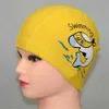 Bonnets de bain Tissu PU Bonnet de bain pour enfants de dessin animé mignon Impression personnalisée Été étanche sport oreillettes de protection P230531