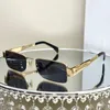 Arc de Triomphe Sunglasses 전기 도금 금속 프레임 CL4256 UV 보호 디자이너 선글라스 남성 여성 Sacoche Original Box