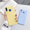 Coque de téléphone en silicone couleur bonbon pour huawei p30 lite pro p20 lite p10 p smart plus z 2019 2018 couverture arrière en tpu souple mat