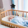 Rideau 3 pièces tenture murale décor bébé pépinière étoile orner enfants chambre coeur pendentif lune forme