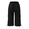 Shorts Multi Pocket Byxor utomhus Y2K Women's Street Clothing Sport Cutting Pants Ultra Thin Cargo Pantalones P230530