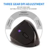 Mice Ergonomic Vertical Wireless Mouse 1600 DPI Optical Mice 2.4G Wireless Gaming Mice Rechargeable Office Mouse For PC Laptop
