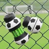 Bouteille d'eau de ballon de football de sport portable pliable pour enfants de 550 ml tasse en silicone P230530