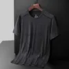 Men's T-Shirts T-shirt men L-6XL 7XL 8XL summer new Quick dry Short sleeve t-shirts mens Running Top stretch Fitness Men's casual t shirt 2015 J230531