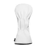 Autres produits de golf Club Headcover White 9 For Driver PU Leather HeadCoverNumber for 230530