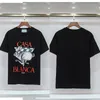 Casablanc Mens T-shirt designer T-koszulka koszulka odzieżowa moda marka Tshirt luksusowe krótkie rękawe męskie ubrania koszulka koszulka wypoczynkowa damskie ubrania