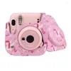 Digitalkameror Kids Filmkamera med skärmväska läderfodral 11 Filmskydd Mini Instant för Instax PO