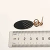 2023 Nowy projektant biżuterii Bransoletka Naszyjnik Pierścień Stal nierdzewna akrylowe kolczyki Personalizowane kolczyki dla kobiet