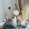 Decorative Flowers Lotus Dried Floral Decoration Natural Plants Handmade Arrangement Cotton Bouquet Home Farmhouse Decor Pine Tree Branches