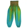 Womens Pants Capris Loose Bohemian Trousers Roupas Femininas Casual High Waist Woman Clothes Tie Dye Sweatpants Bottom Ethnic Style 230530