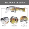 Baits Lures 110MM 173G Sinking 8 Segements Multi Jointed Swimbait Minnow Fishing For Mandarin Fish Pike Bass In Sea Lakes River Pond 230530