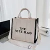 Designer The Tote Bag Women Handbag Shoulder Bag Mini Leahter Canvas Crossbody Shopping Luxury Fashion Totes Bags Black Large Marc Handbags 2023