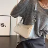 Вечерние сумки моды подмышка Shouder Crossbody for Women 2023 Панк маленькие кожаные кожа корейские сумочки Fashon