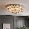 Chandeliers Silver Modern Crystal Ceiling Chandelier For Living Room Luxury Home Decorative Bedroom Light Large Fixture Design Led Lamp