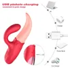 Massager Wireless Tongue Licking Vibrator g Spot Clitoral Stimulator Mini Clit for Women Nipple Sucker Female Masturbator