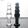 Brinquedos para adultos Tampão anal de cristal grande Tampão anal de bola grande Dildo Masturbação Brinquedos sexuais adultos para homens e mulheres L230518