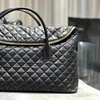 es quilted leather travel bag Designers black Womens large totes bags Stuff Sacks handbags luggage cross body Wallets clutch mans top handle bag Shoulder Zipper lady