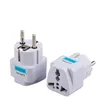 Universal UK US AU to EU White European Charger Power Socket Plug Power Adapter Travel Converter