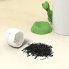 HOT Creative Dinosaur Baby Shape Tea Infuser Strainers Food Grade Silicone Tyrannosaurus Leaf Herbal Spice Filter Tea Bag Accessories