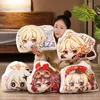 Projet de poupées en peluche Genshin Impact Anime Peluche Oreiller Coussin Nahida Tighnari Klee Barbara Dori Collei Dessin animé Manga Peluche 230531