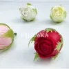 Faux Floral Greenery Spilewka Rosas artificiales Cabeza de flor Decoración Caja de flores Ramo de boda esencial Regalo del día de San Valentín Flor de jabón 50pcs / lot 230530