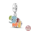 For pandora charms sterling silver beads Dangle Charm New Product Color Rainbow Balloon Charms Bead