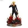 Manga 35 cm anime One Piece Figure Gk Dream Sanji Statua PVC Action Figurine Model kolekcjonerski Toys Not Luminous L230522