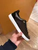 Casual Schoenen Lace-Up Mode Trainers Schoen Mannen Gym Sneakers Dame Platte Vrouwen Reizen Leer Vrouw Wit Bruin Platform Sneaker Koeienhuid Designer schoenen maat 35-42-45