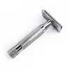 Blade Yintal Double Edge Razor Men Shaving Sliver Copper Alloy Nonslip Handle Men's Manual Shaver