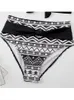 Set 2022 New Summer Women Fashion Fashion Bikini feminino Sexy High Biquíni Set Swimsuites Two peças de banheira de praia solta Ternos de banho