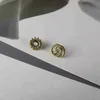 Charm 2023 Nuevo diseñador joyería pulsera collar anillo pendientes de flores asimétricos hacer estilo antiguo girasol lwkc