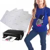 Бумага 3G Jet Coquake Theatransing Printing Printing Paping Склейная струйная для темной одежды железо на струйных тепловых листах для T -рубашек A4 Size