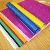 Förpackningspapper 40 cm*60 cm eva skum papper handgjorda glitter guld svamp papper diy handcraft material multicolour blommor prop party julpapper 230530