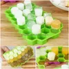 Ice Cream Tools Creative Stackable Cube Tray 37 Cubes Diy Honeycomb Ray Mold Party Whiskey Cold Drink Bar Drop Delivery Home Garden Dhp7I