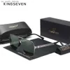 KINGSEVEN Polarized New Fishing Driving Men's Sunglasses Ultra Thin Temples Pilot Sun Glasses De Sol UV400 L230523