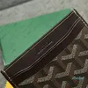 Brieftaschen 2023Wallet Kartenhalter Schwarzkarten Brieftaschen Designer -Tasche Stylischer vielseitiger Kartenhalter Hochqualität Trendy und umweltfreundlich