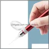 Andere huishoudelijke organisatie Led-zaklamp Earpick Baby-oorreiniger Penlight-lepelreinigingsoren Curette Lichtlepels met uiteinde Dh07U