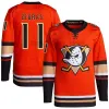 커스텀 남성 여성 청소년 Ryan Getzlaf 리버스 레트로 저지 Anaheim''ducks'11trevor Zegras Troy Troy Adam Henrique John Klingberg Cam Fowler Gibson Jakob