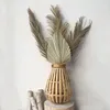 Kwiaty dekoracyjne pampas trawa wystrój domu liście palmowe bukiet ślubny naturalny suszony kwiat boho akcesoria do dekoracji salonu