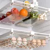 Storage Bottles Kitchen Refrigerator Box Drawer Type Fruit Food Egg Preservation Clear Plastic Saver Supplies Organizers