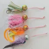 DIY Roll Type Streamers, Silicone Silk, Running Lead Bait, Luminous