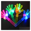 Noise Maker 24Cm/28Cm Flash Led Hands Clap Luminous Party Supplies Light Hand Device Palm Dh0098 Drop Delivery Home Garden Festive Ev Dhxue