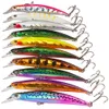 Appâts Leurres 10PCSLot Minnow 8g 13g 14g 26g Leurre De Pêche Flottant HardBait Pesca Tackle Jerkbait Swimbait Naufrage Wobbler Appât Artificiel 230530