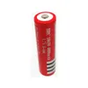 High quality 18650 4800mAh Color Red flat /pointed lithium battery can be used in bright flashlight and other electronic products