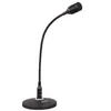 Microfones HT-32 Pro Metting Microphone Desktop Standing Conference Flexibel Goosenhals Dynamic MIC med 10m kabel